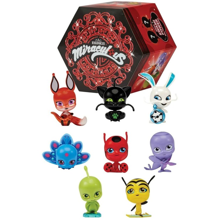 Miraculous Bandai Miraculous Ladybug And Cat Noir Surprise Box With Figurine
