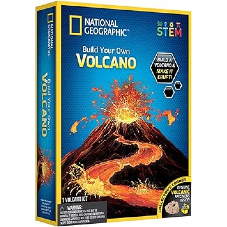 NATIONAL GEOGRAPHICS BUILD YOUR OWN VOLCANO