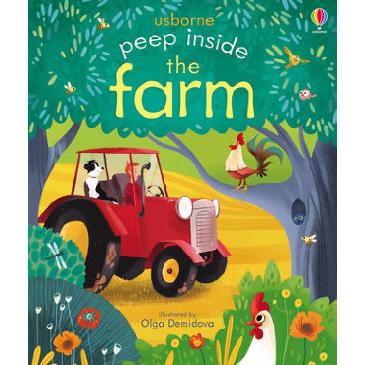 Peep Inside the Farm - Peep Inside (Board book)