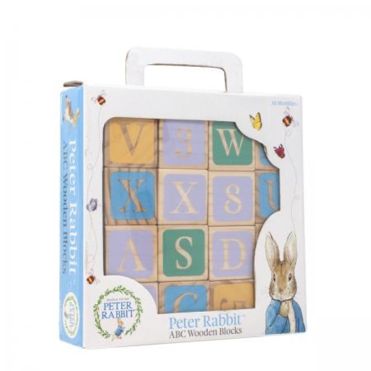 Peter Rabbit Wooden Picture Blocks Treasures Toys Of Wetherby