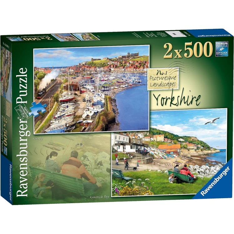 PICTURESQUE YORKSHIRE JIGSAW 2X500PC