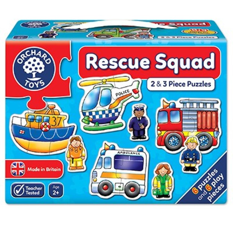 Rescue Squad Jigsaw Orchard Toys