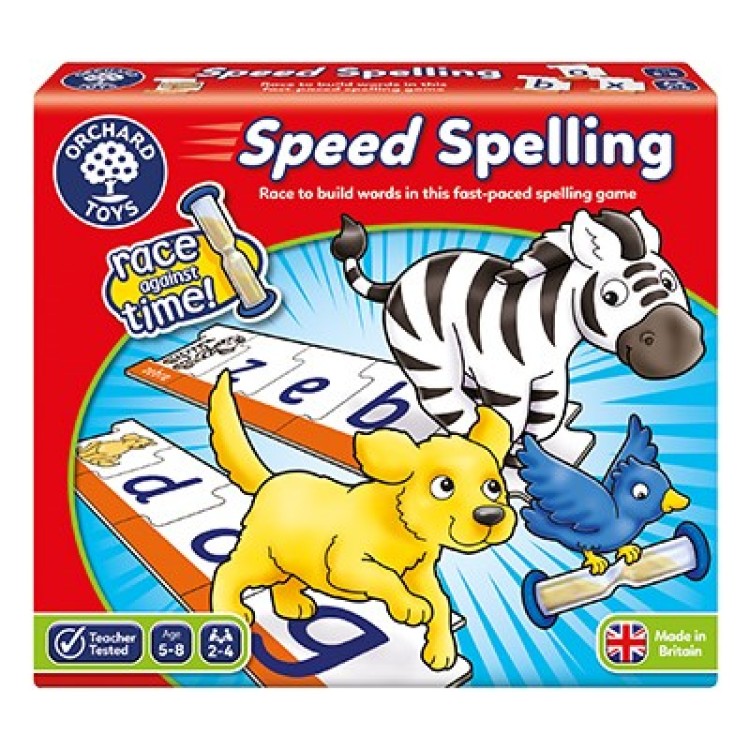SPEED SPELLING GAME ORCHARD TOYS