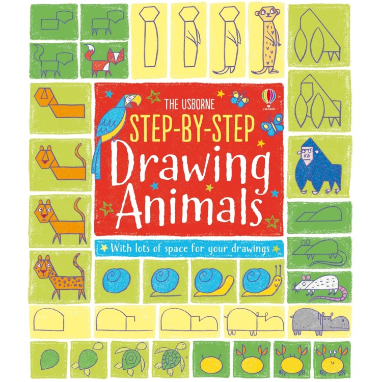 STEP BY STEP DRAWING ANIMALS
