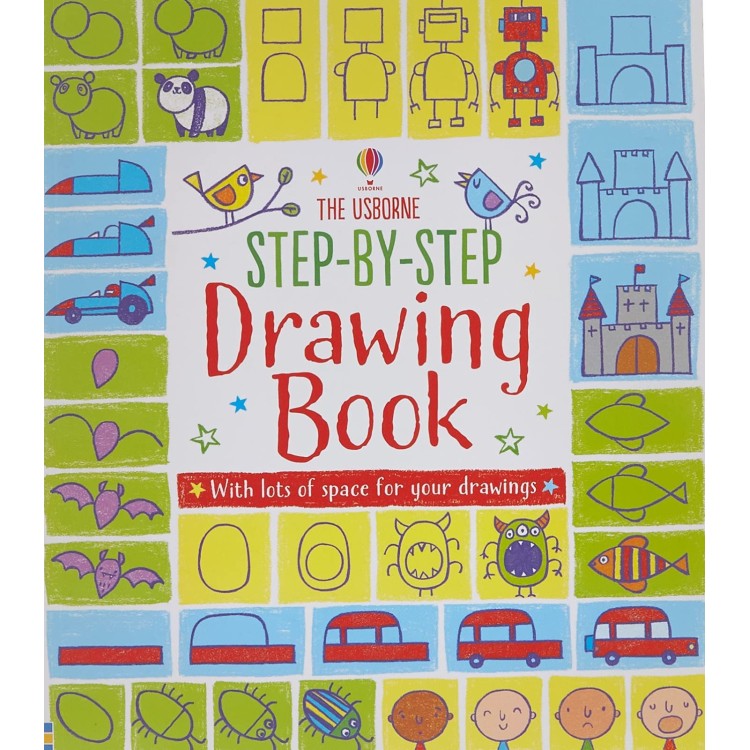 Step-By-Step Drawing Book 