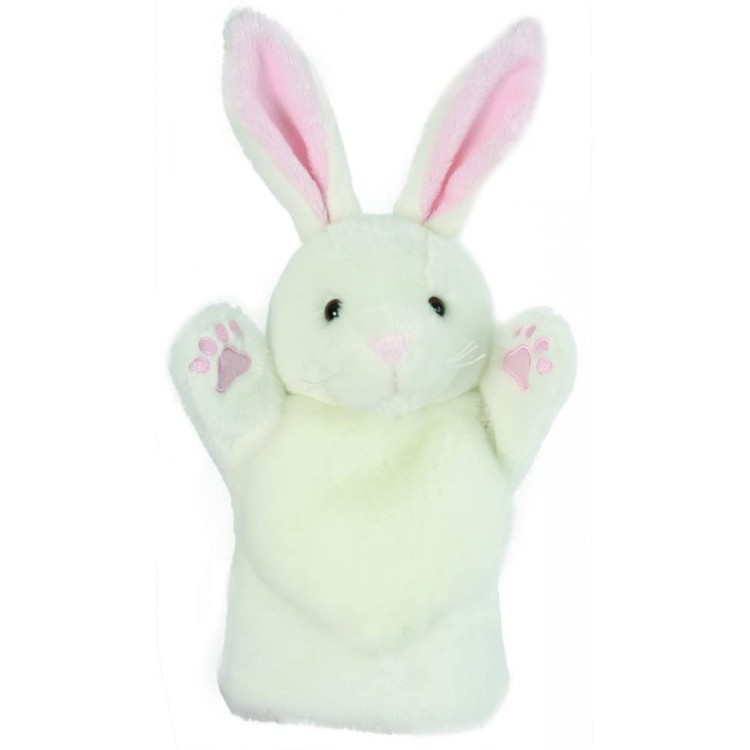 The Puppet Company - CarPets - White Rabbit Hand Puppet