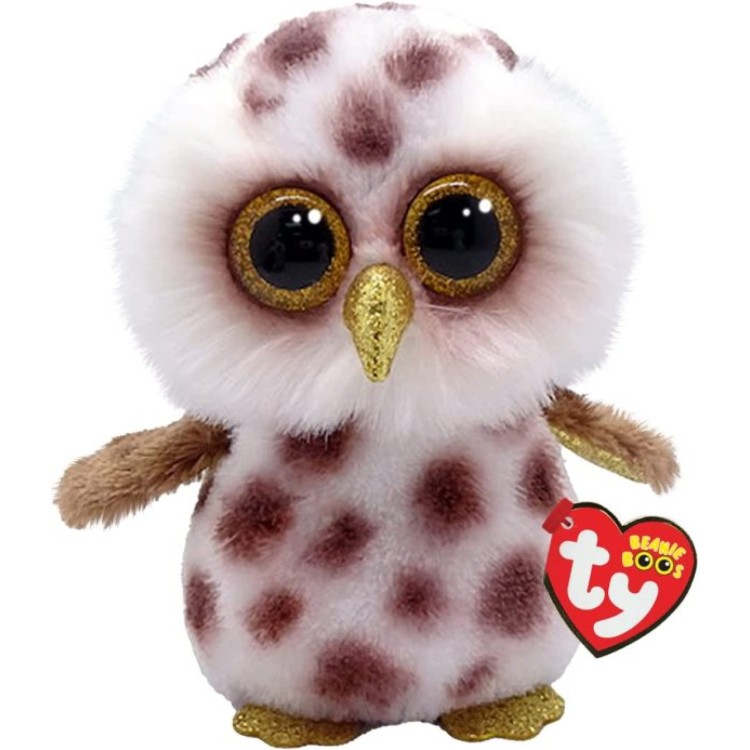 TY Beanie Boos - Whoolie Owl (Spotted Owl)