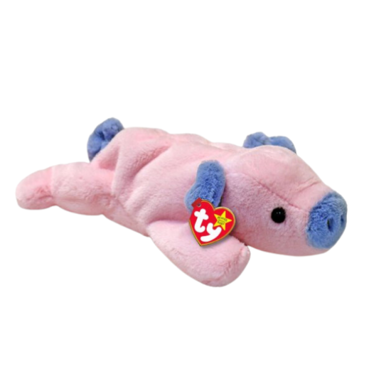Ty Squealer Pig II Original Beanie Belly