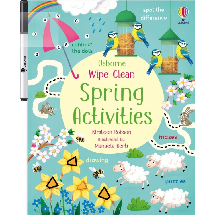 Wipe - Clean Spring Activities